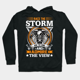 Race the storm Hoodie